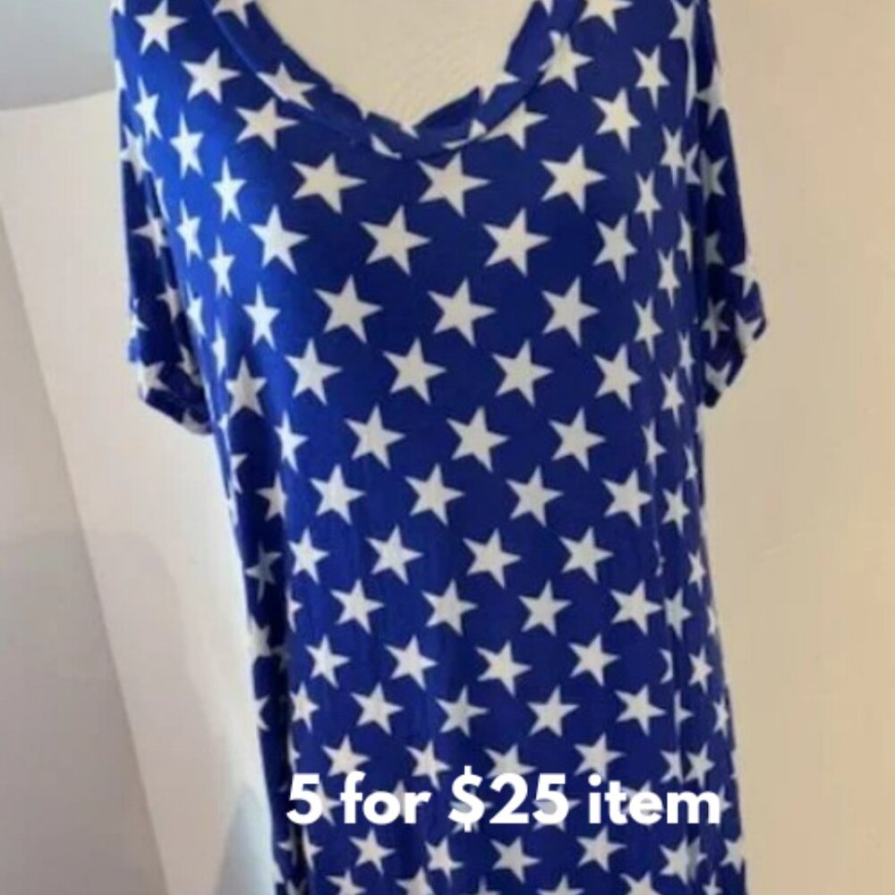 Womens Star Dress